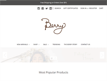 Tablet Screenshot of berryjewelry.com